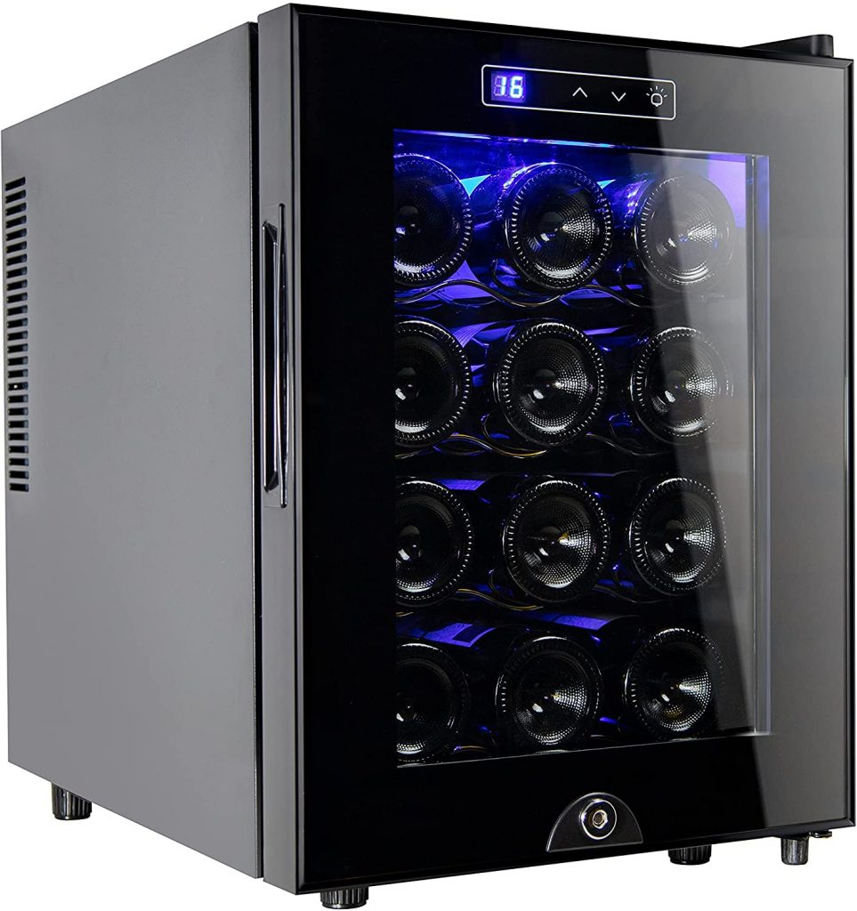 12 Bottle Wine Cooler Refrigerator