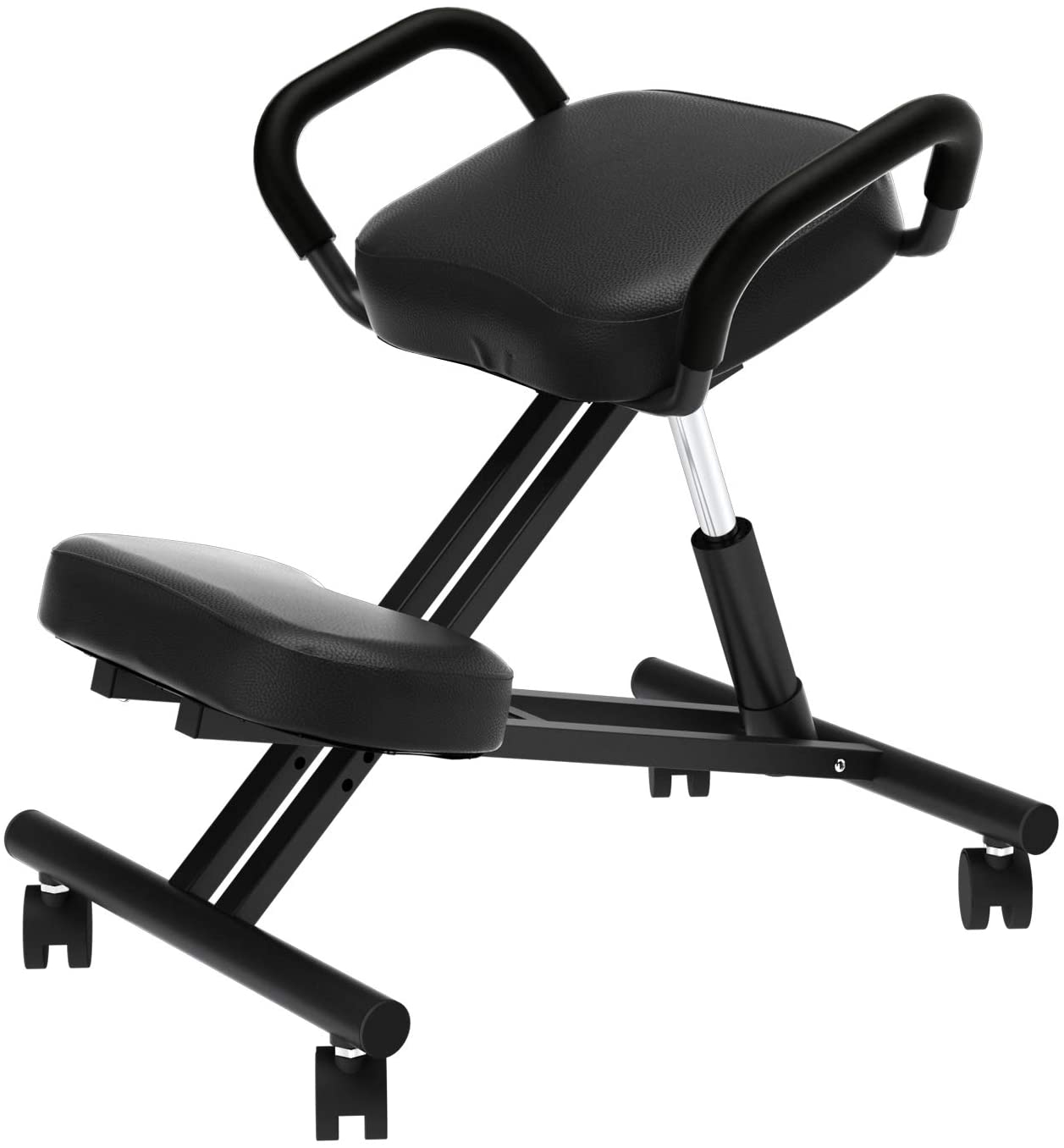 Adjustable Metal Kneeling Chair with Handles