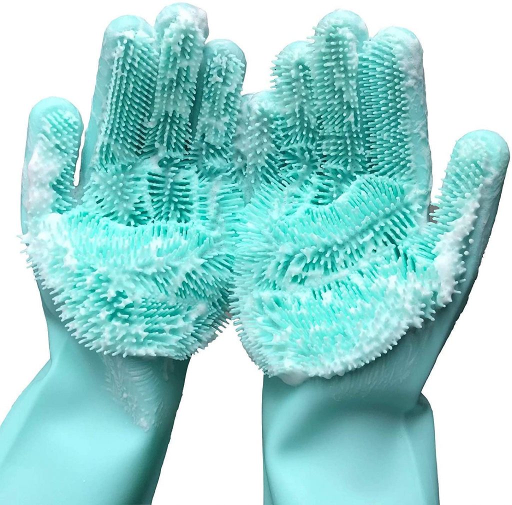 Cleaning Brush Dishwashing Gloves