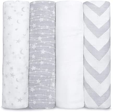 Comfy Cubs Muslin Swaddle Blankets