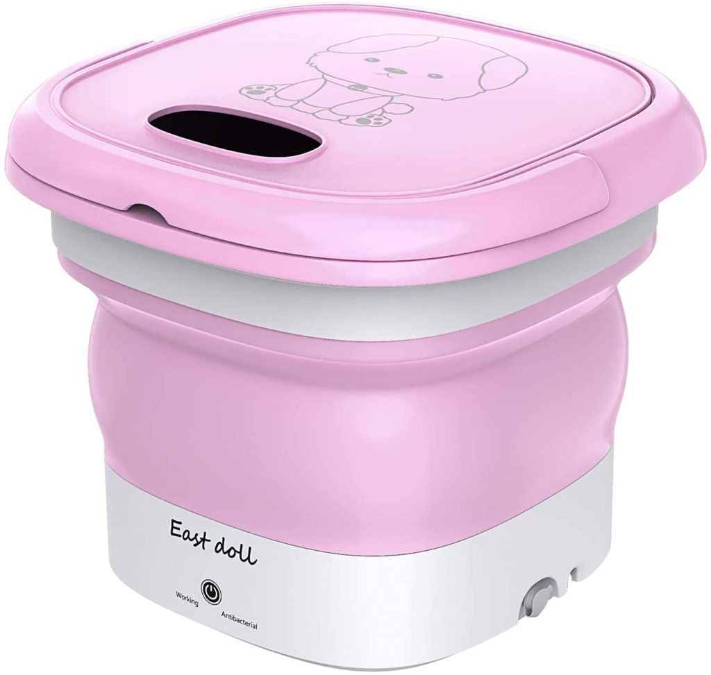 East doll Portable Washing Machine for Baby Clothes, Underwear or Small Items