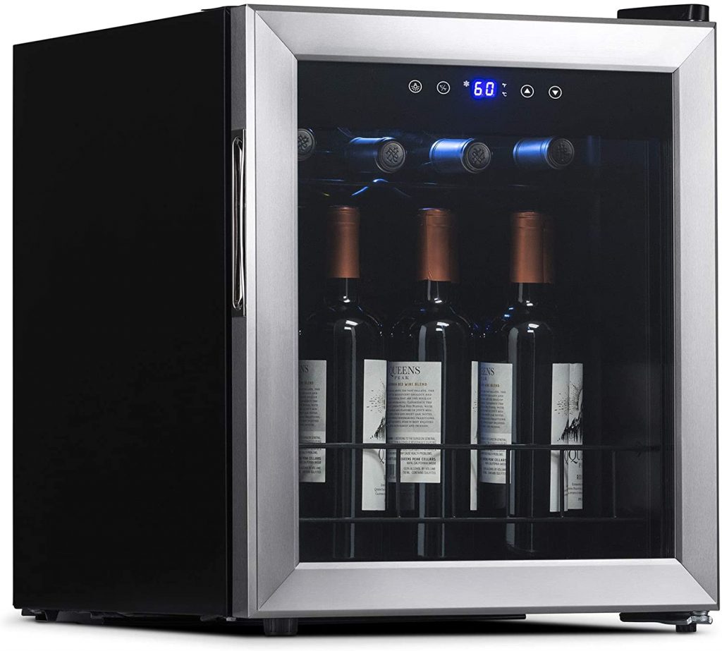 NewAir Compact Wine Cooler Refrigerator