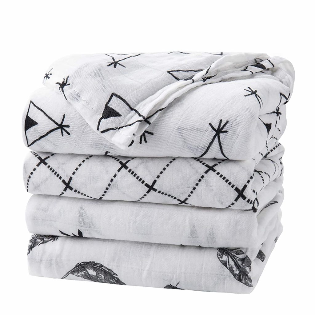 Upsimples Baby Swaddle Blankets
