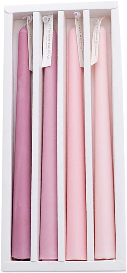 VALICLUD 4pcs Taper Candles