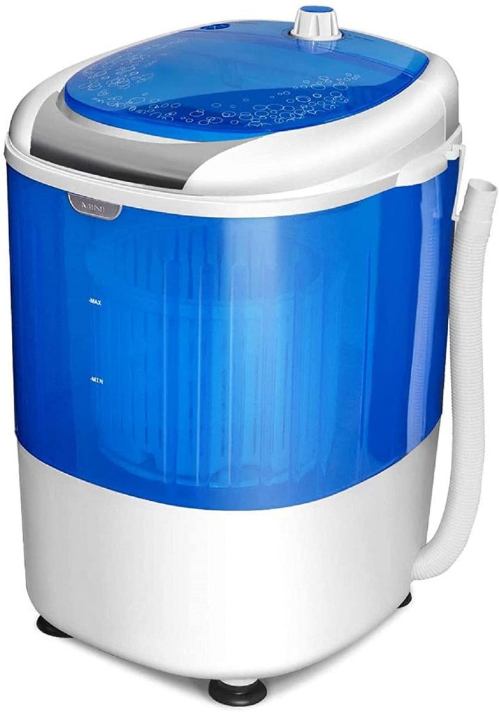 COSTWAY Portable Mini Washing Machine with Spin Dryer