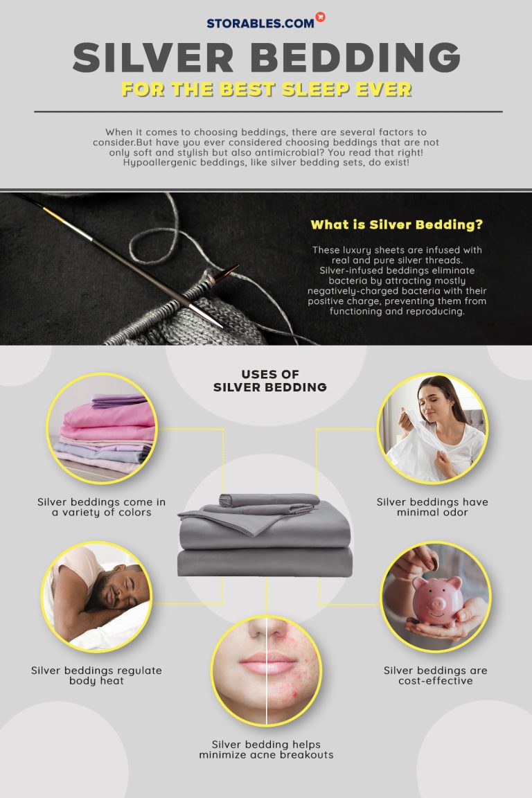 10 Silver Bedding Sets for the Best Sleep Ever Storables