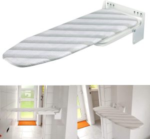 thumbnail interactive-video image 1 of Hafele / IRONFIX Wall Mounted Ironing Board – Complete Set With Plastic Front Cover 1 of 6