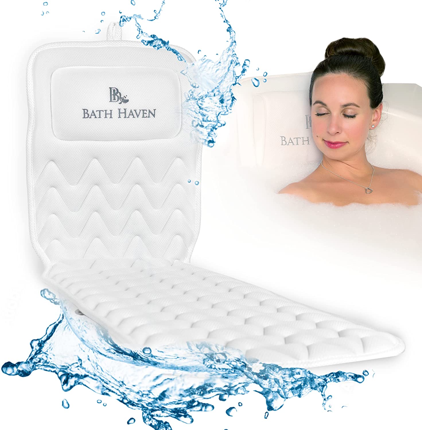 Bath Pillow Full Body Mat