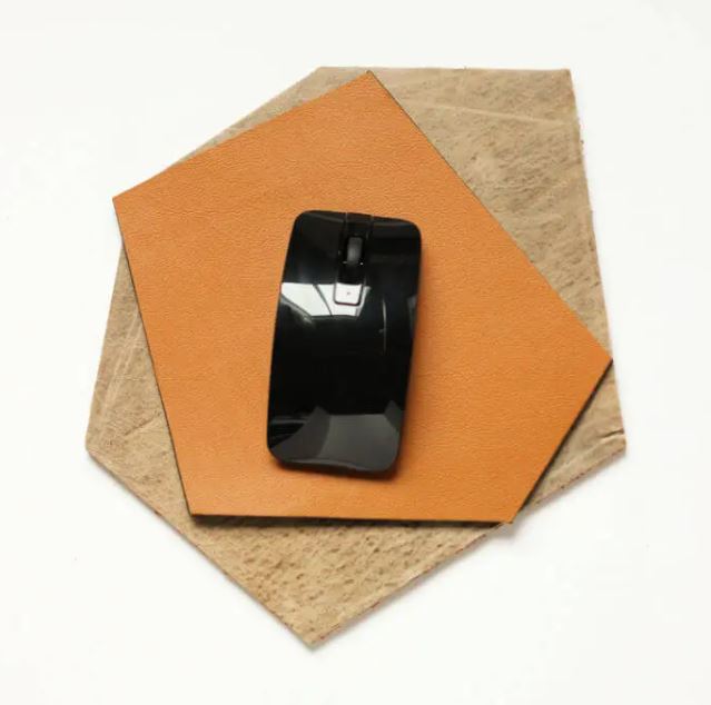 Geometric Leather mousepad