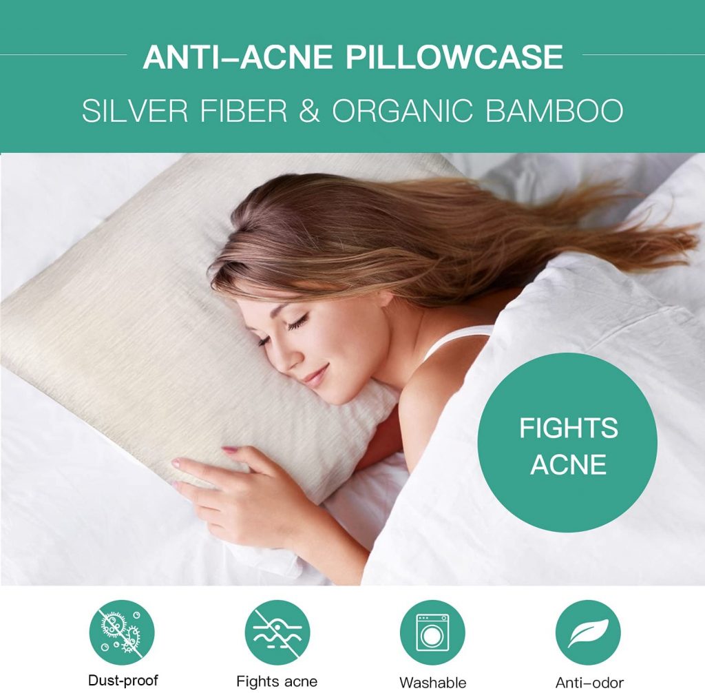 N/P MMLK Anti-Acne Silver-Infused Pillowcase