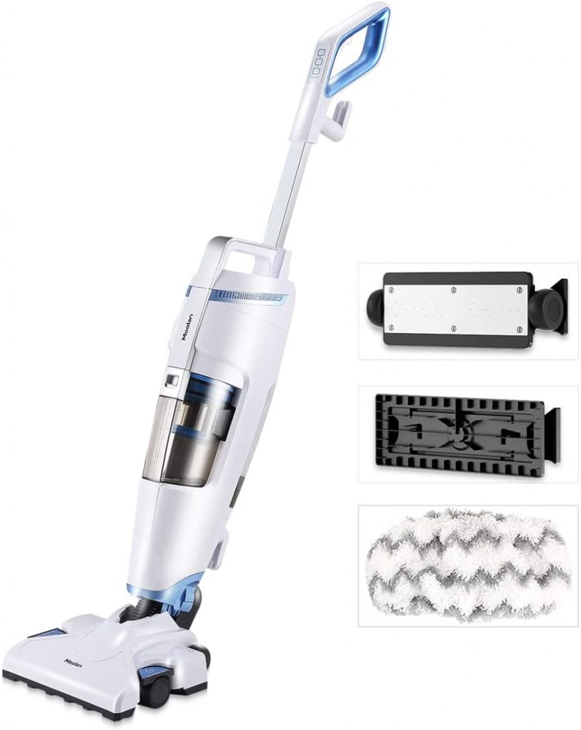MOOLAN Steam Mop and Vacuum All in One