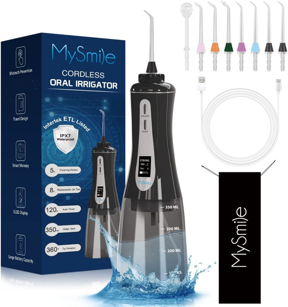 MySmile Cordless Water Dental Flosser
