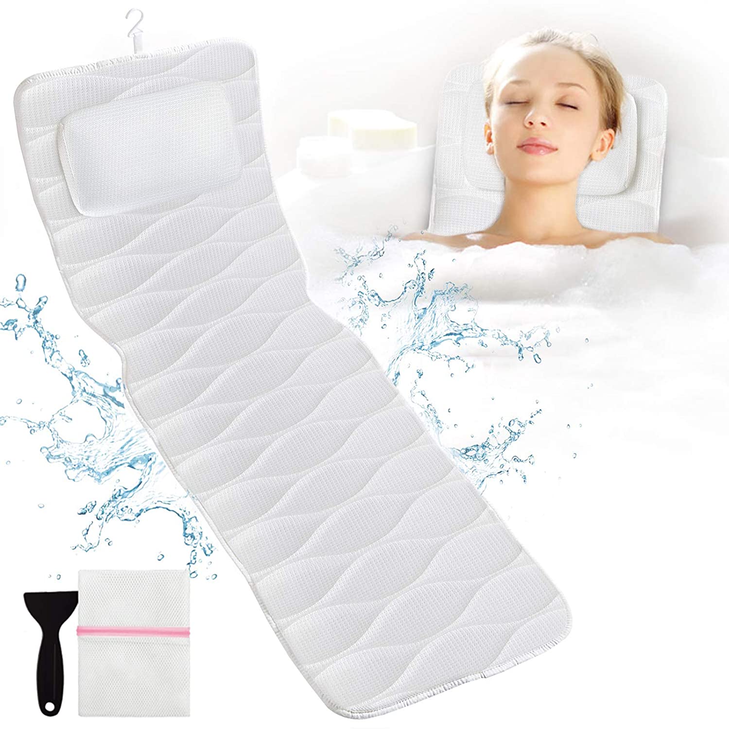 Full Body Quick Drying Bath Pillow