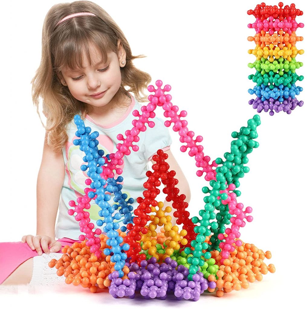 TOMYOU 200 Pieces Building Blocks Kids STEM Toys