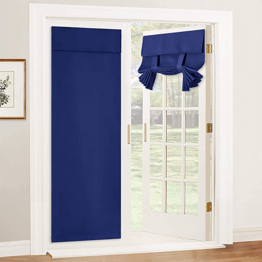 Tie-Up French Door Curtain