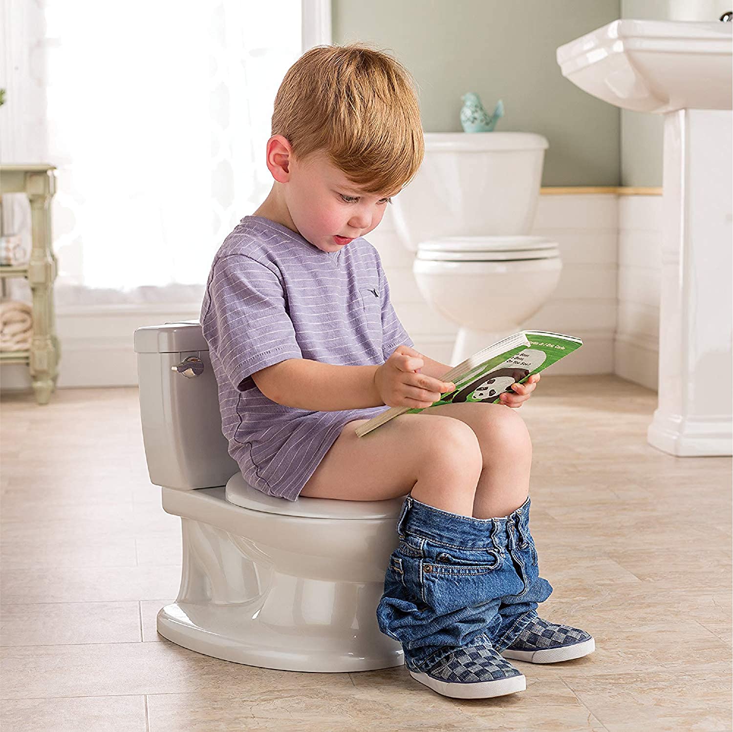 5. Summer Infant Realistic Potty Training Toilet
