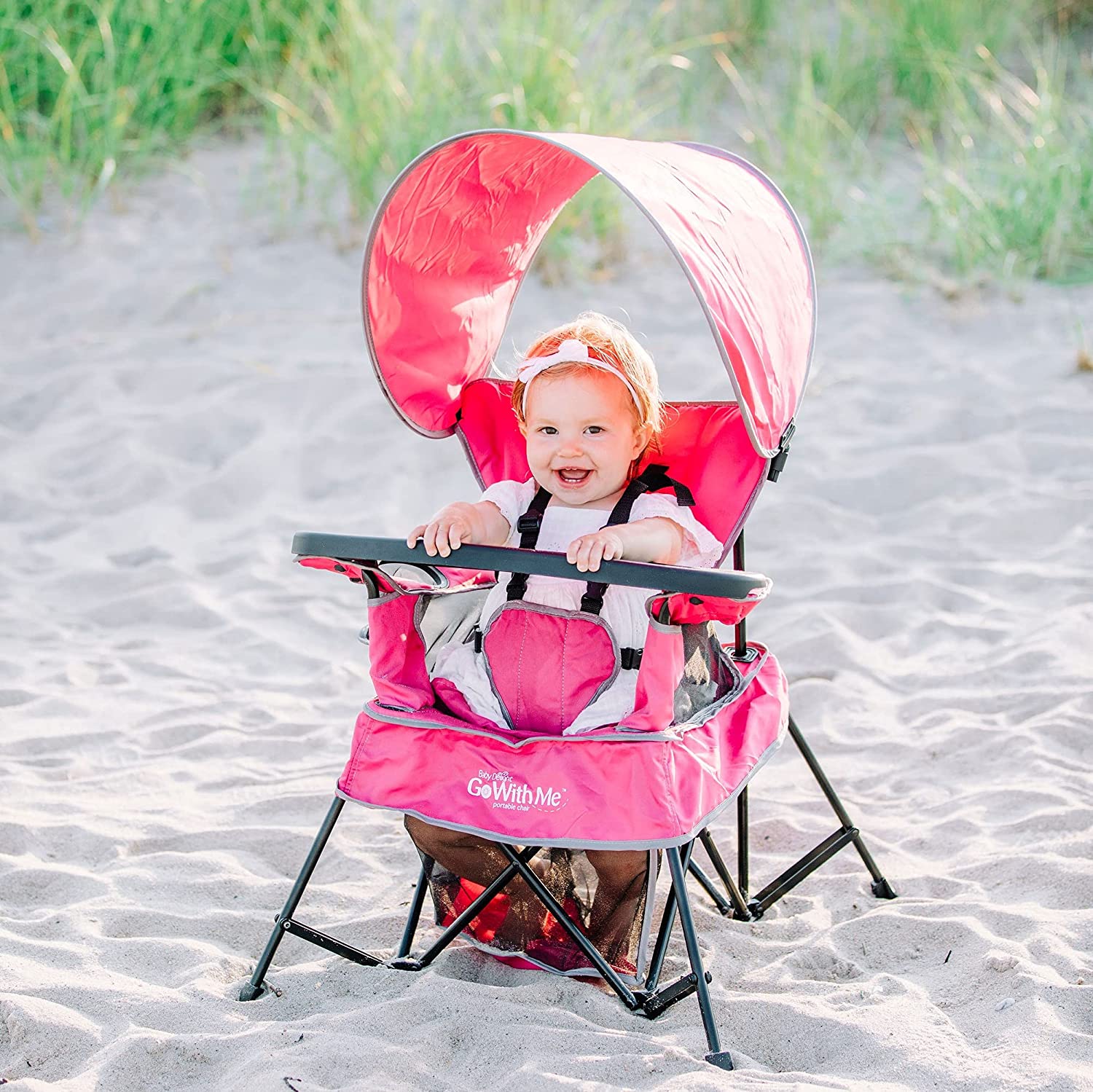 9. Baby Delight Beach Chair With Sun Canopy