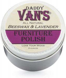 Daddy Van's All Natural Beeswax &amp; Lavender Furniture Polish