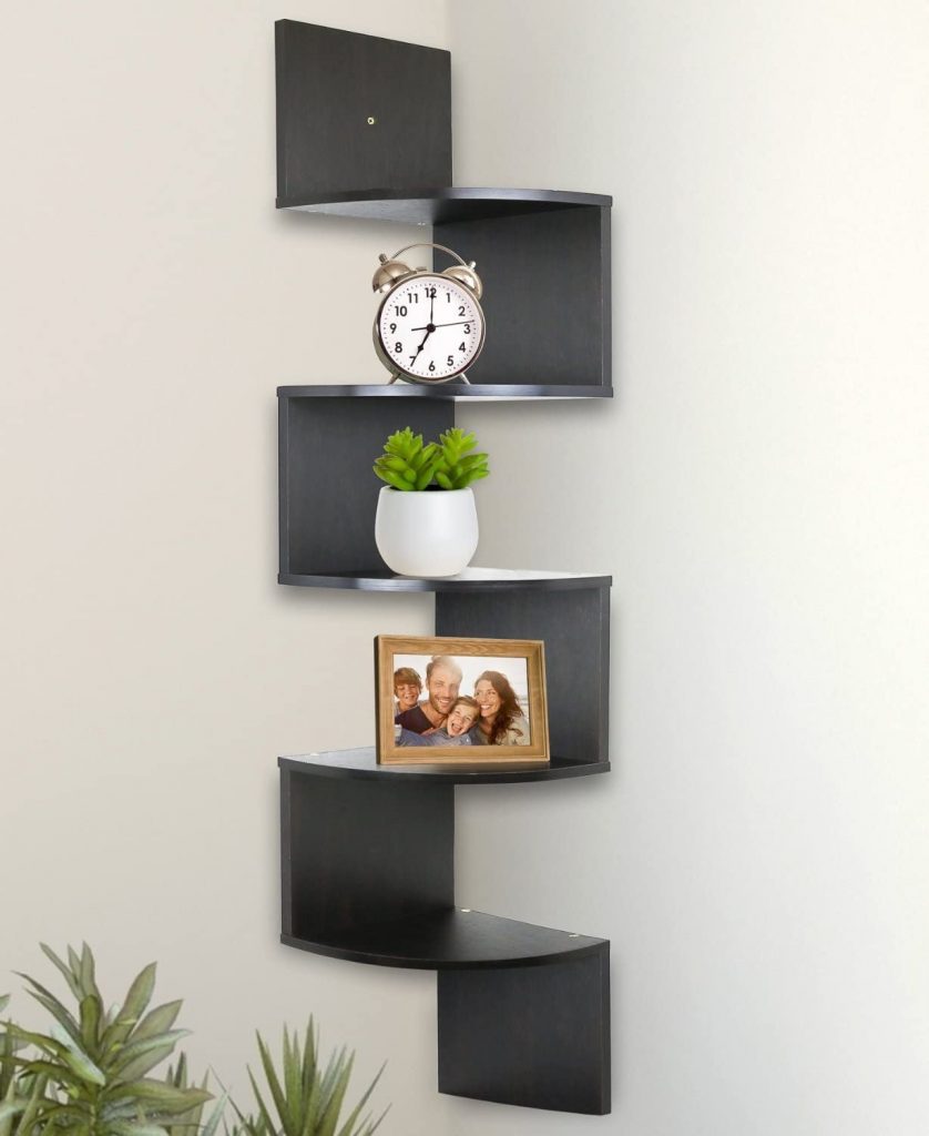 Easy-to-Assemble Floating Wall Mount Shelve
