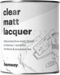 Hemway Clear Matte Lacquer