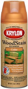 Krylon K03601000 Exterior Semi-Transparent Wood Stain