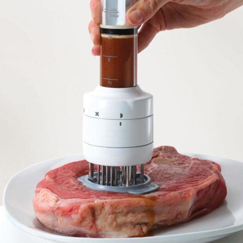 SHEbaking Meat Tenderizer Tool with Marinade Injector