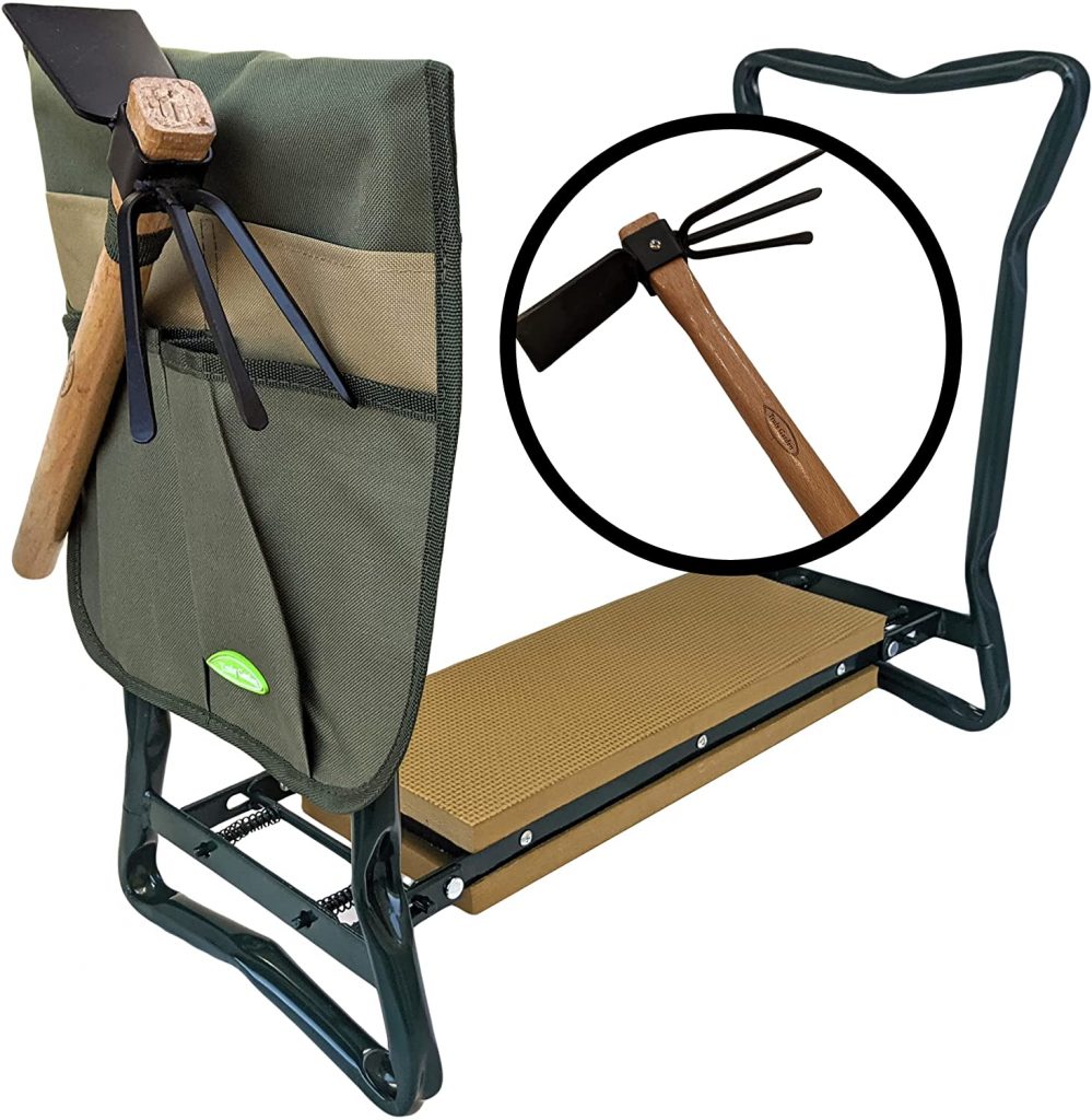 Rustic Foldable Garden Kneeler and Seat