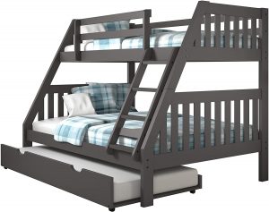 4. Donco Kids Twin Trundle Bunk