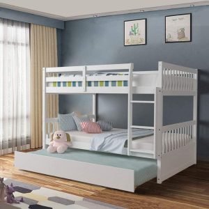 6. Giantex Bunk Bed with Trundle