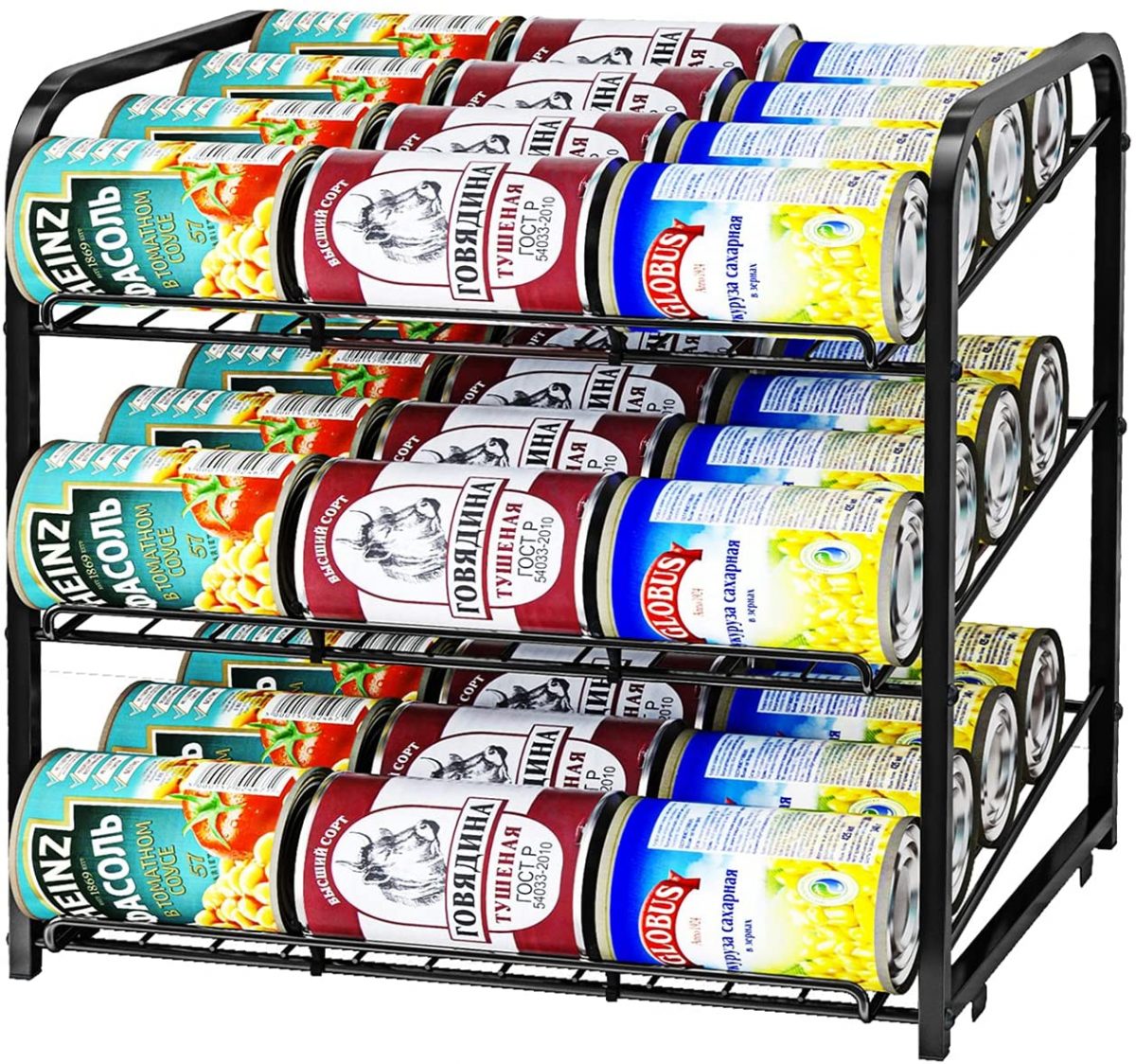 25 Can Rack Organizer for Your Pantry Storables