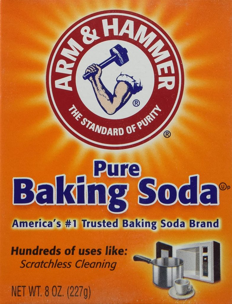 8-ounce pack of baking soda