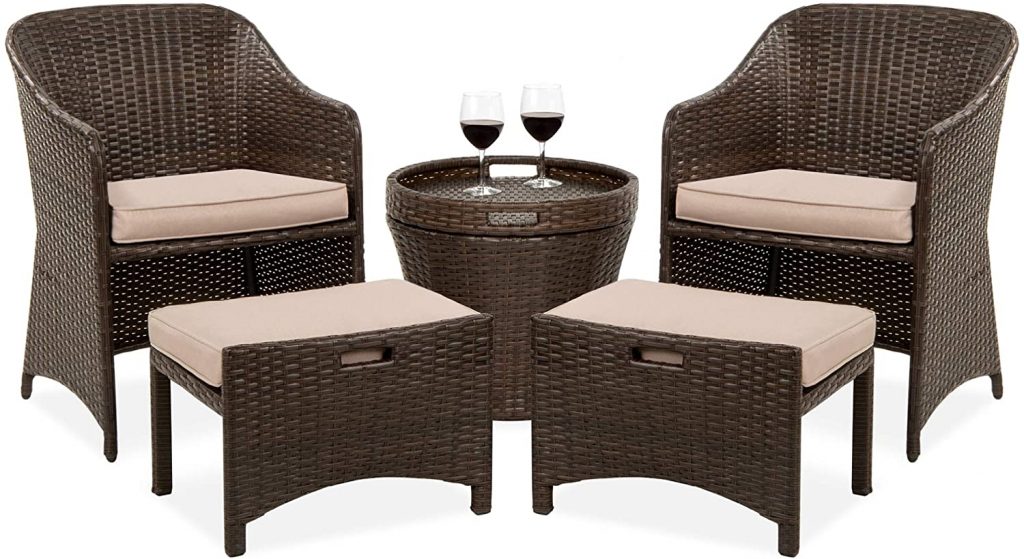 Best Choice Products 5-Piece Outdoor Patio Furniture Set