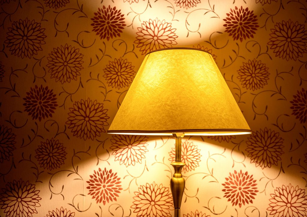 How To Make A Lamp Shade Suit Your, How Do You Cover A Lampshade With Wallpaper