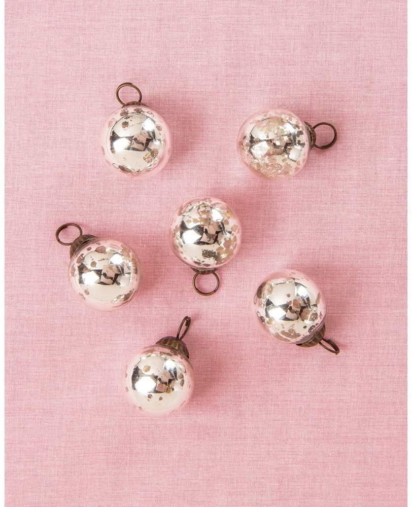 Mini Mercury Glass Ball Ornaments