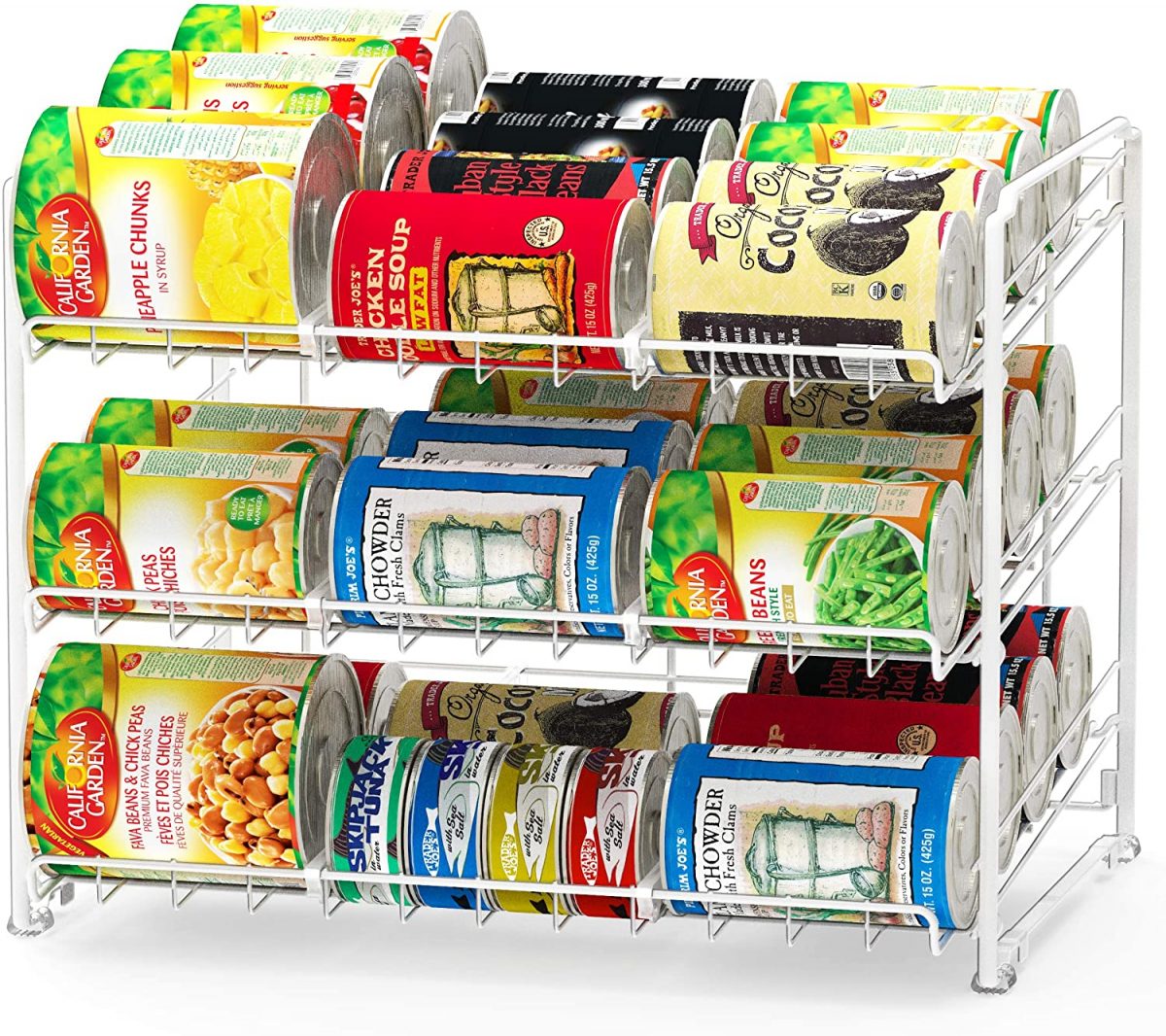 25 Can Rack Organizer for Your Pantry Storables