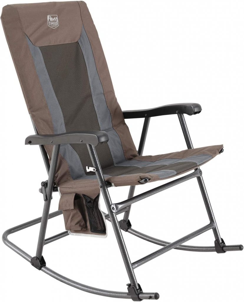 Padded Outdoor Rocking Chair