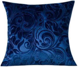 Embossed Velvet Pillow Cover