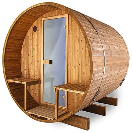 Thermory 4-Person Barrel Sauna