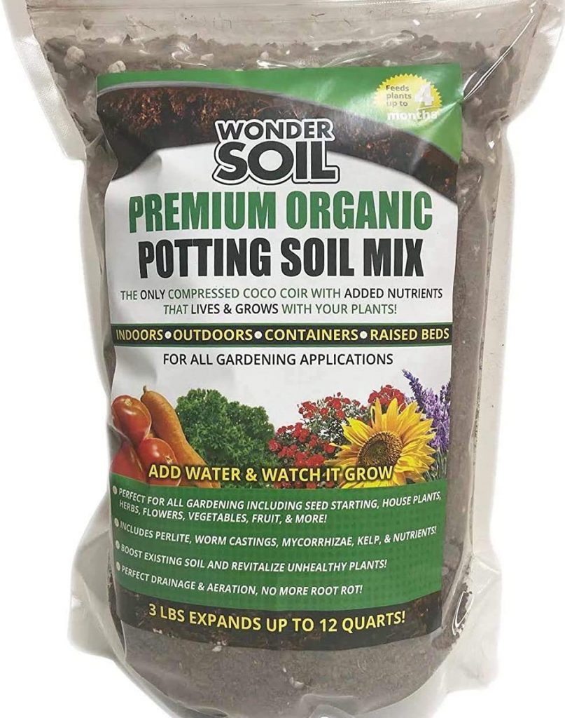 10. WONDER SOIL Organic Potting Soil