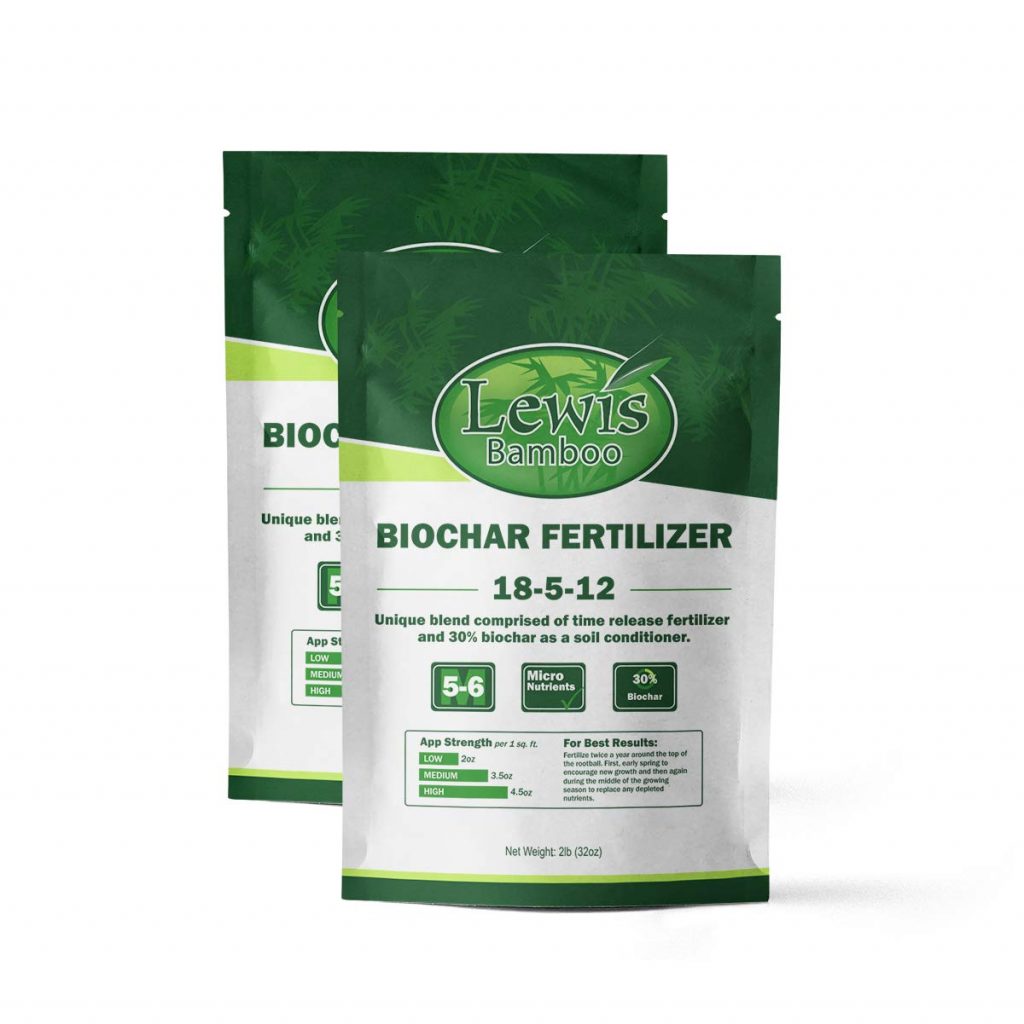 2. Lewis Bamboo Biochar Fertilizer