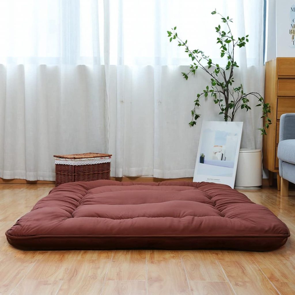 5. XICIKIN Japanese Mattress with Washable Cover, Full Queen