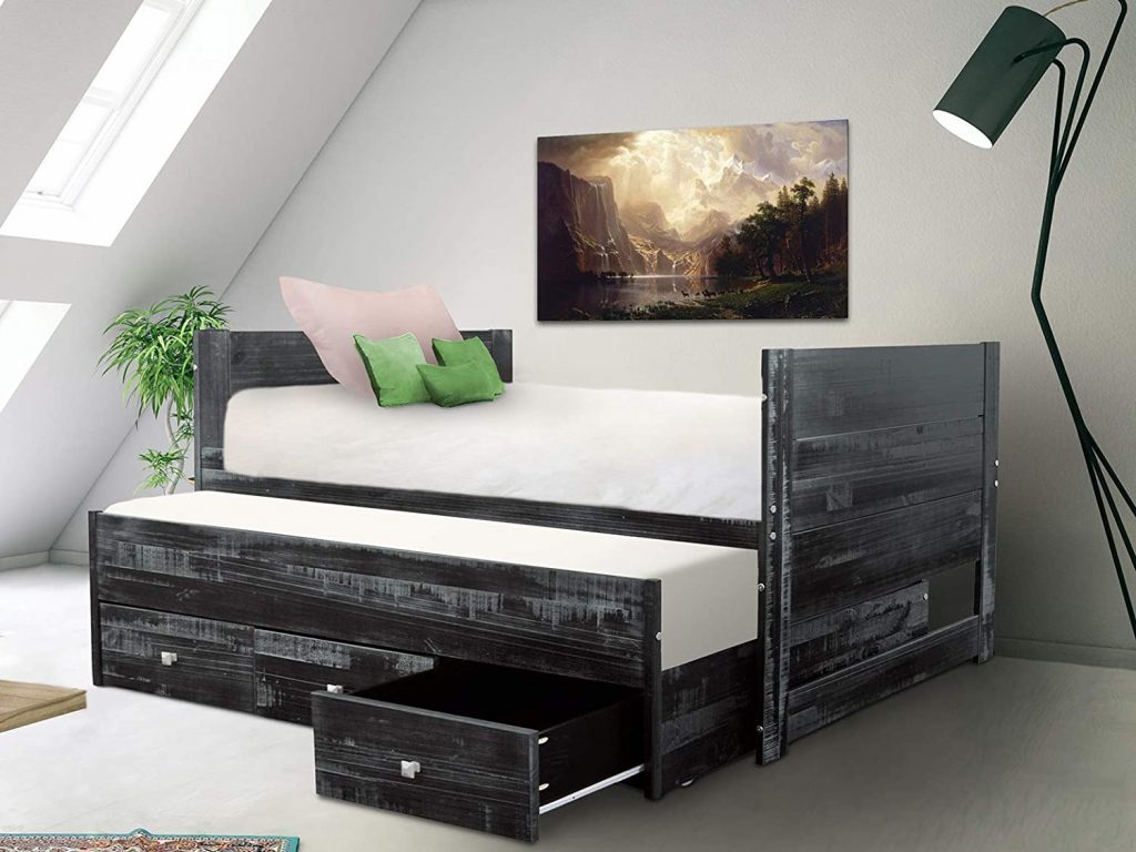 Bedz King Twin Trundle Bed
