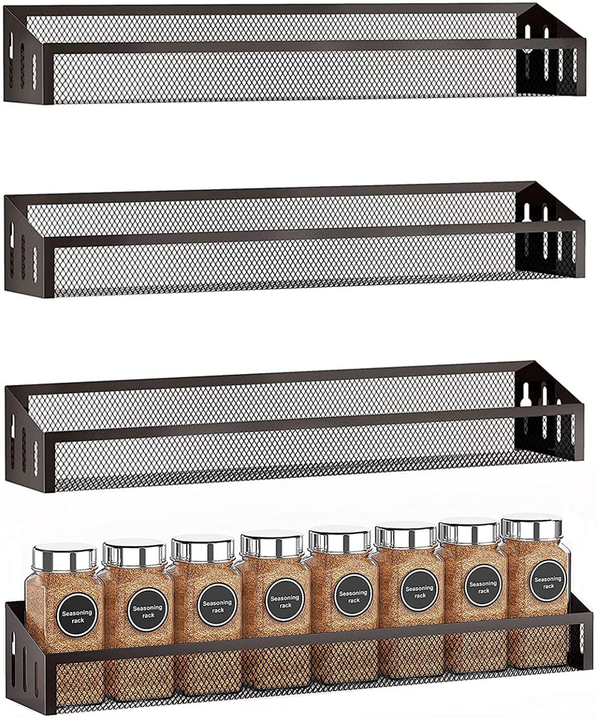 Best Wall Mounted Spice Rack for Your Pantry Storables