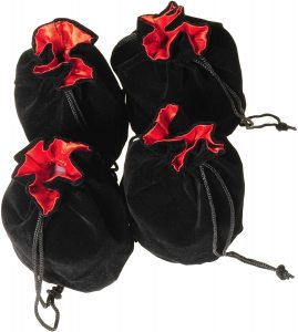 Drawstring Dice Pouches