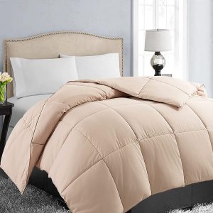 Soft Quilted Down Alternative Comforter for Down vs Down Alternative