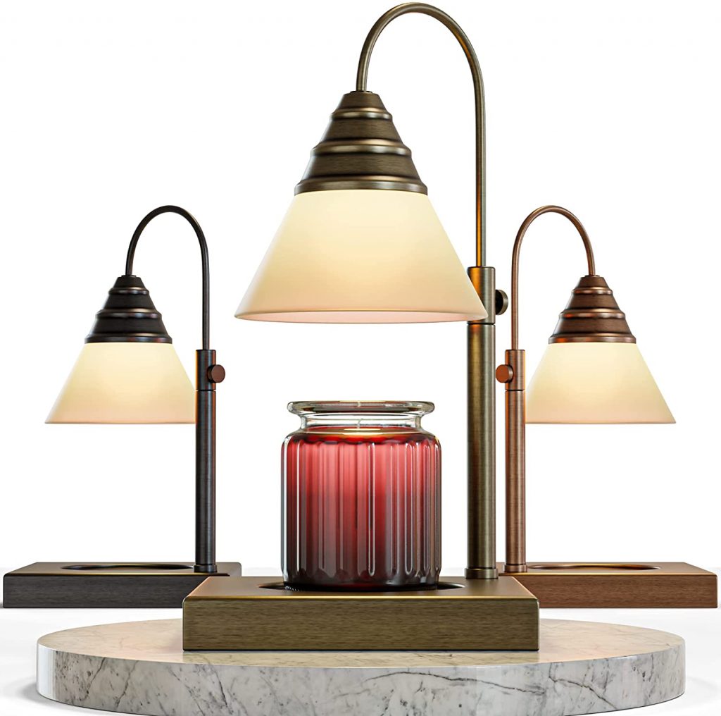 Height-Adjustable Candle Warmer Lamp