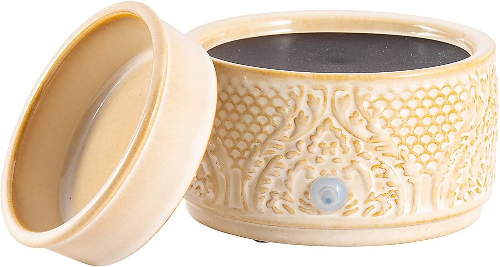 Sandstone Candle Warmer with Safety Timer