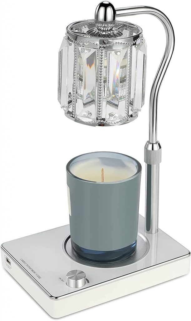 Crystal Lampshade Candle Wax Lamp