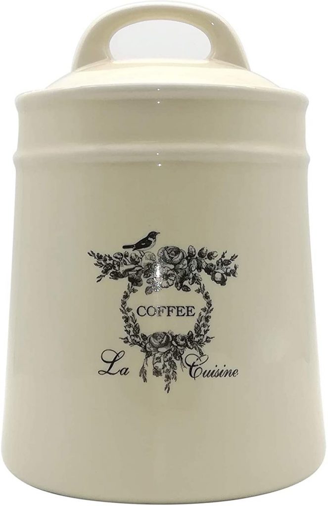Lonovel Ceramic Coffee Canister Jars