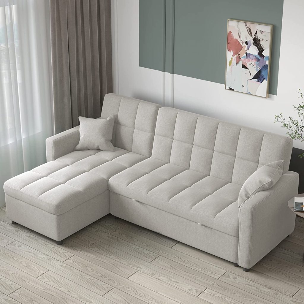 MGH Reversible Sectional Sleeper Sofa